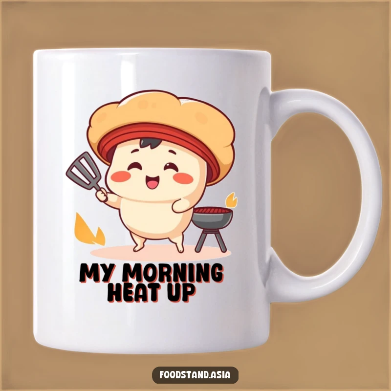 Funny Bao Bun Grilling Mug: Hilarious Chef Gift for Foodie Fun!