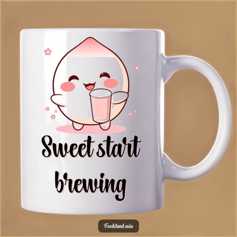 Funny Mochi Mug: Cheerful Boba Bounce for Sweet Treat Lovers Funny Gift