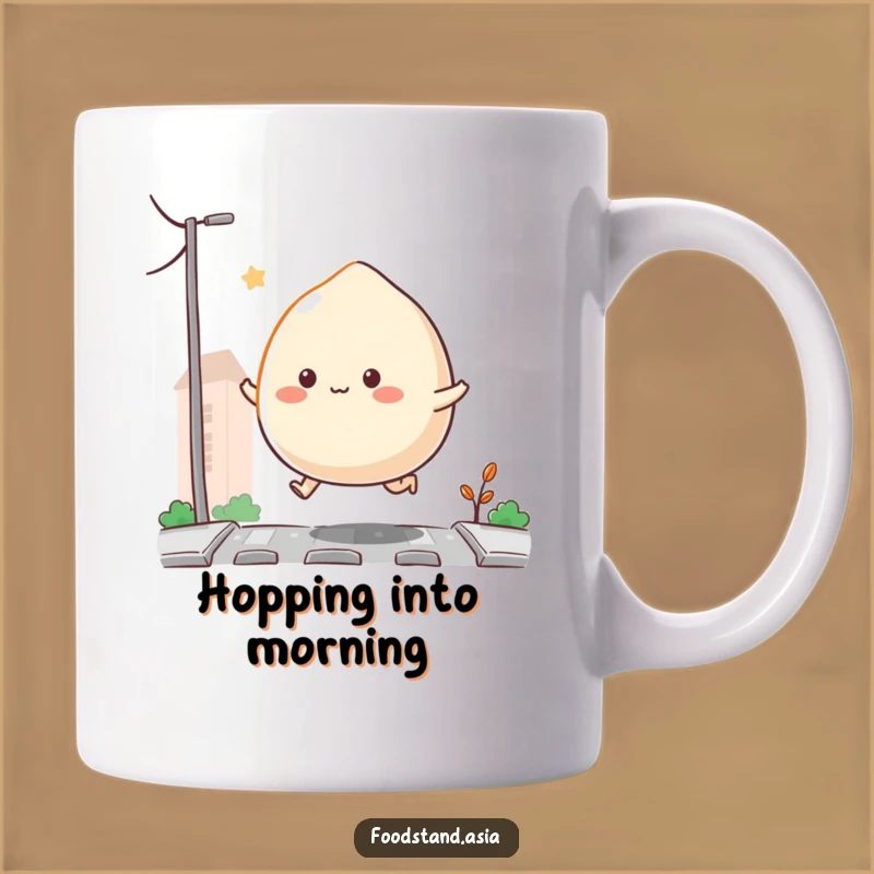 Funny Bouncing Mochi Mug: Hop into Your Day with This Funny Gift!