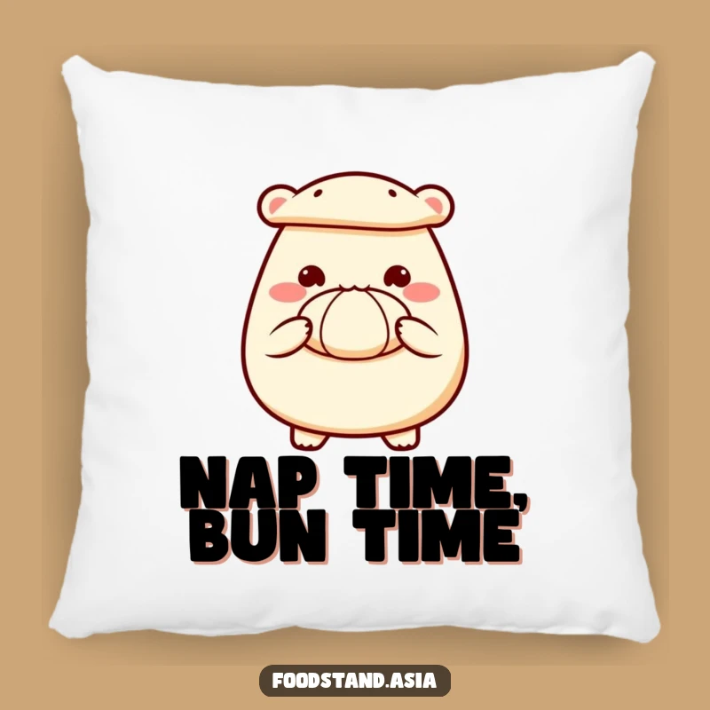 Funny Bao Bun Pillow: Delighted Steamed Offering, Cozy Comfort and Smiles