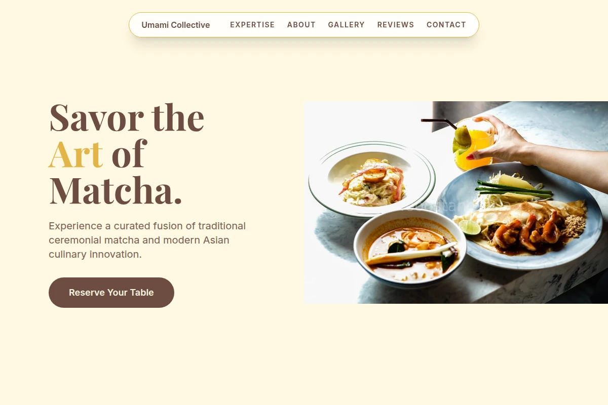 Matcha Asian Fusion Food