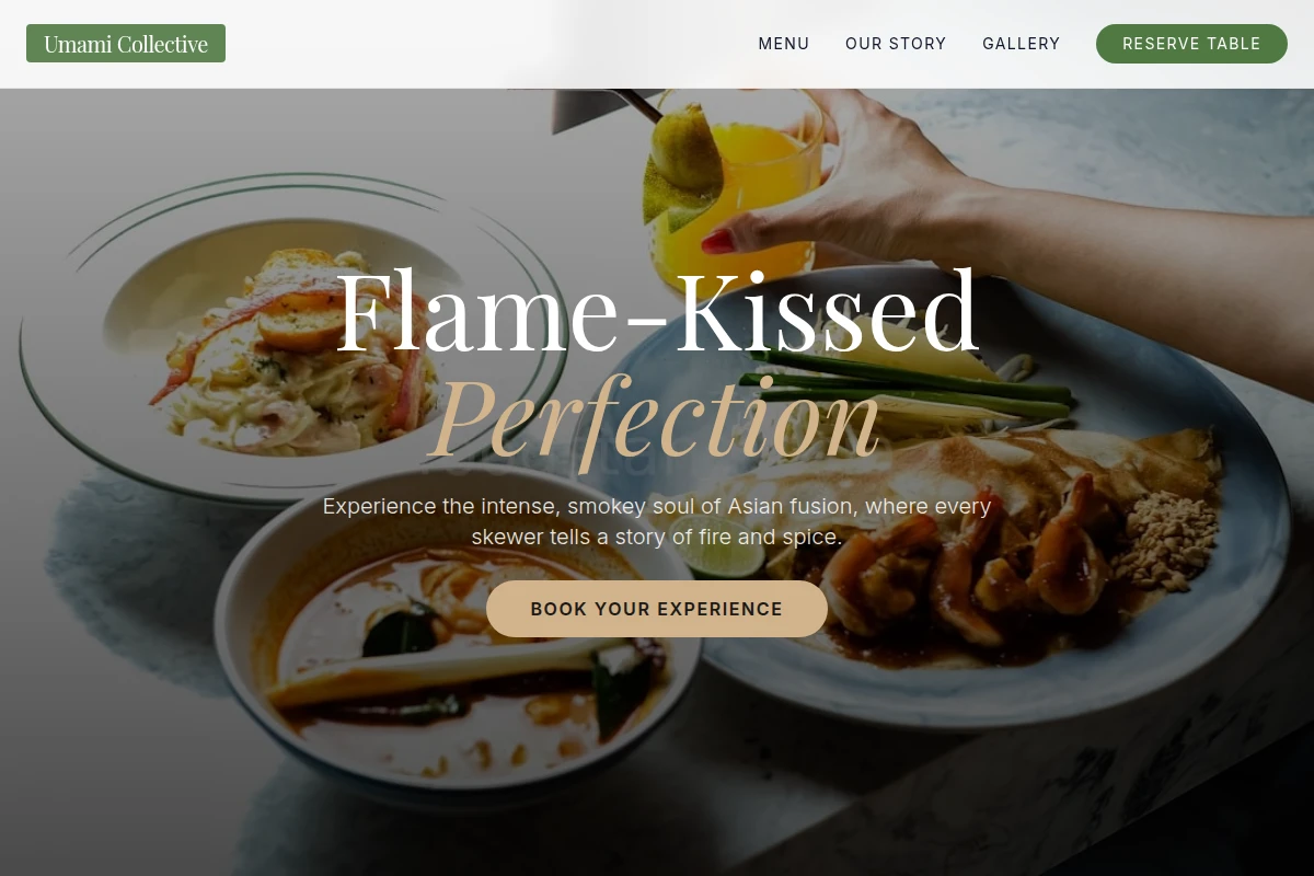 Skewer Asian Fusion Food