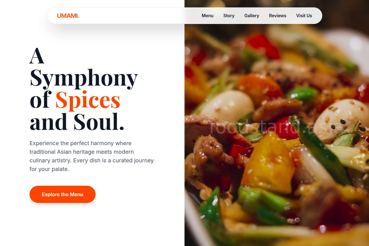 Authentic Asian Fusion Food