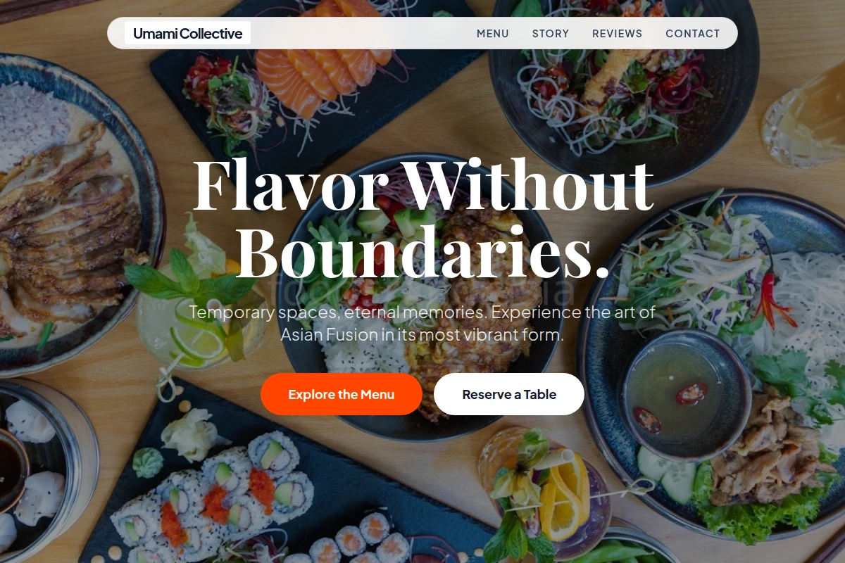 PopUp Asian Fusion Food