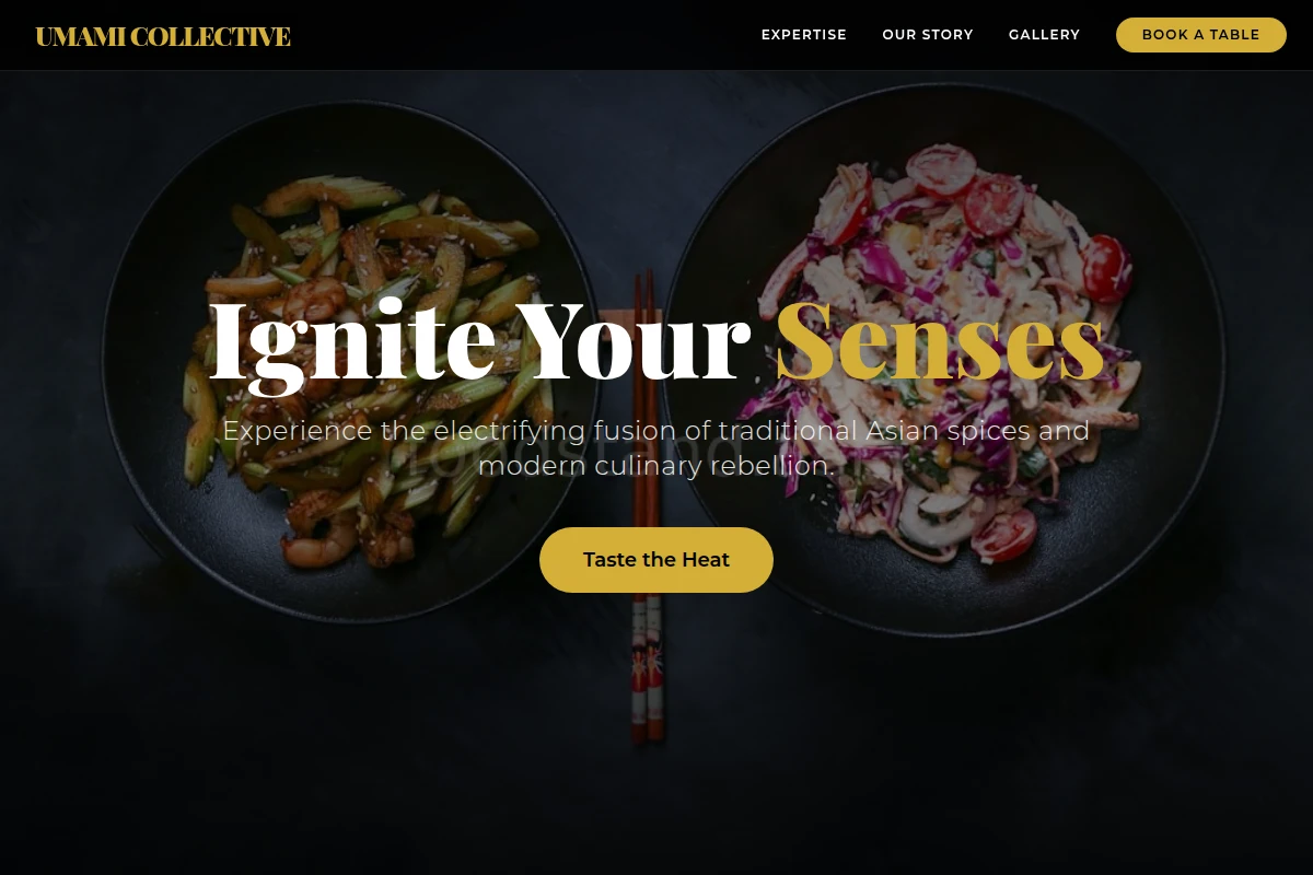Spicy Asian Fusion Food