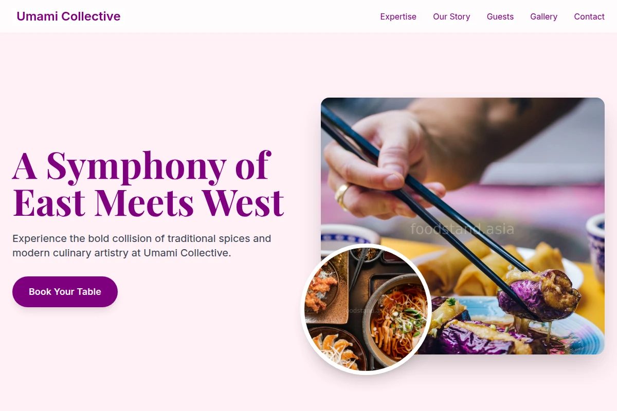 Flavor Asian Fusion Food