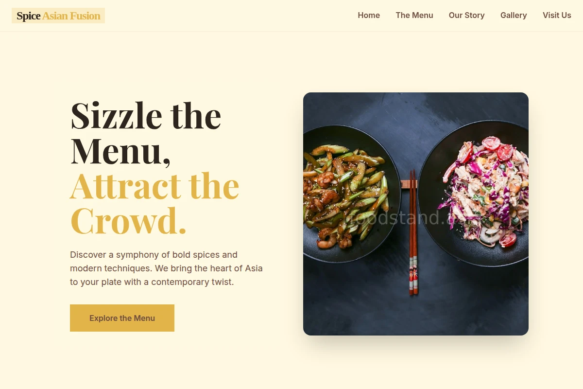 Spice Asian Fusion Food