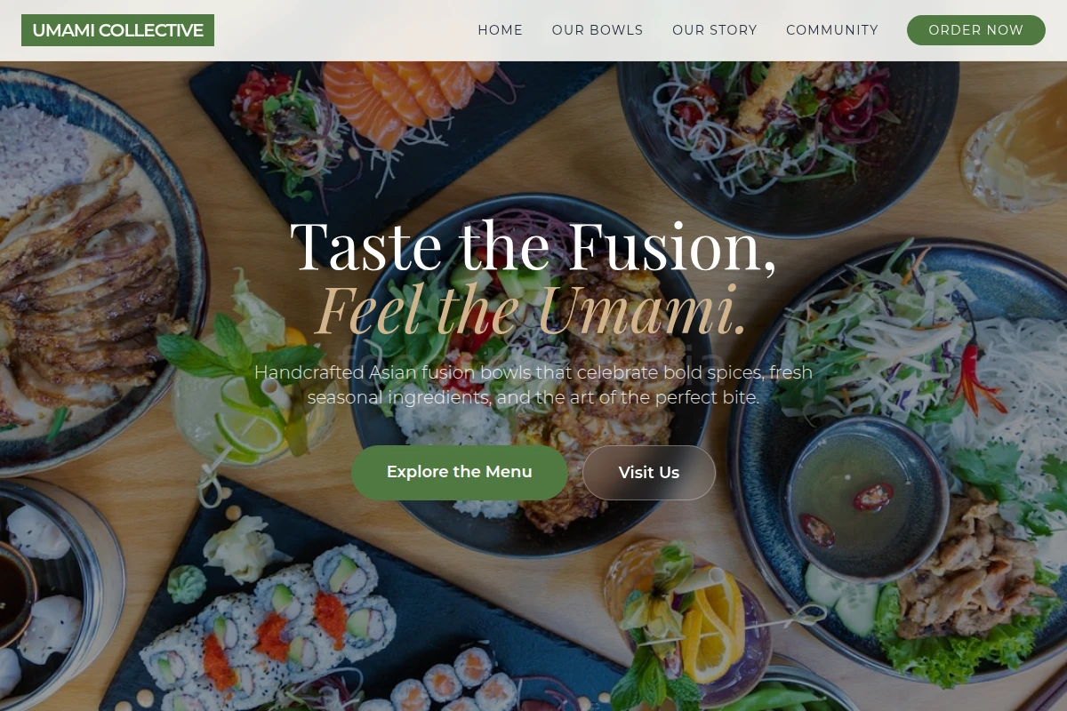 Bowl Asian Fusion Food
