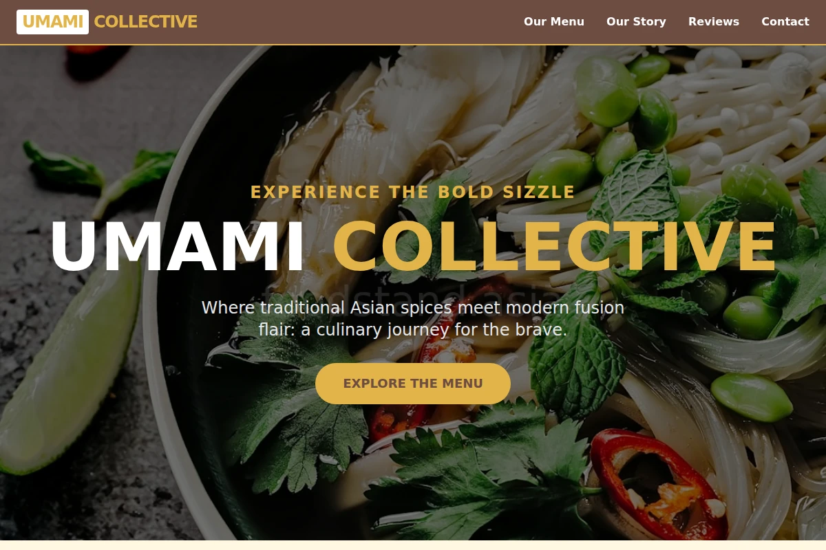 Hot Asian Fusion Food