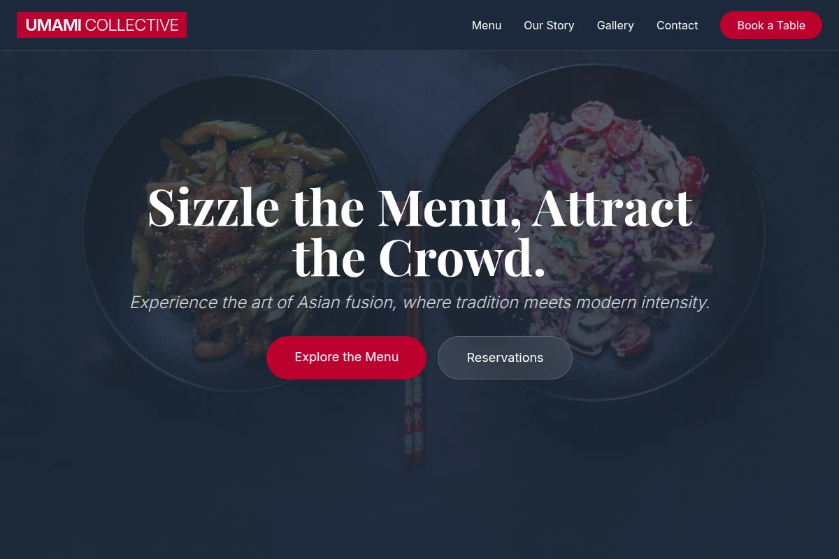 Umami Asian Fusion Food