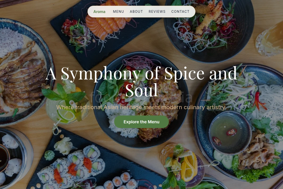 Aroma Asian Fusion Food