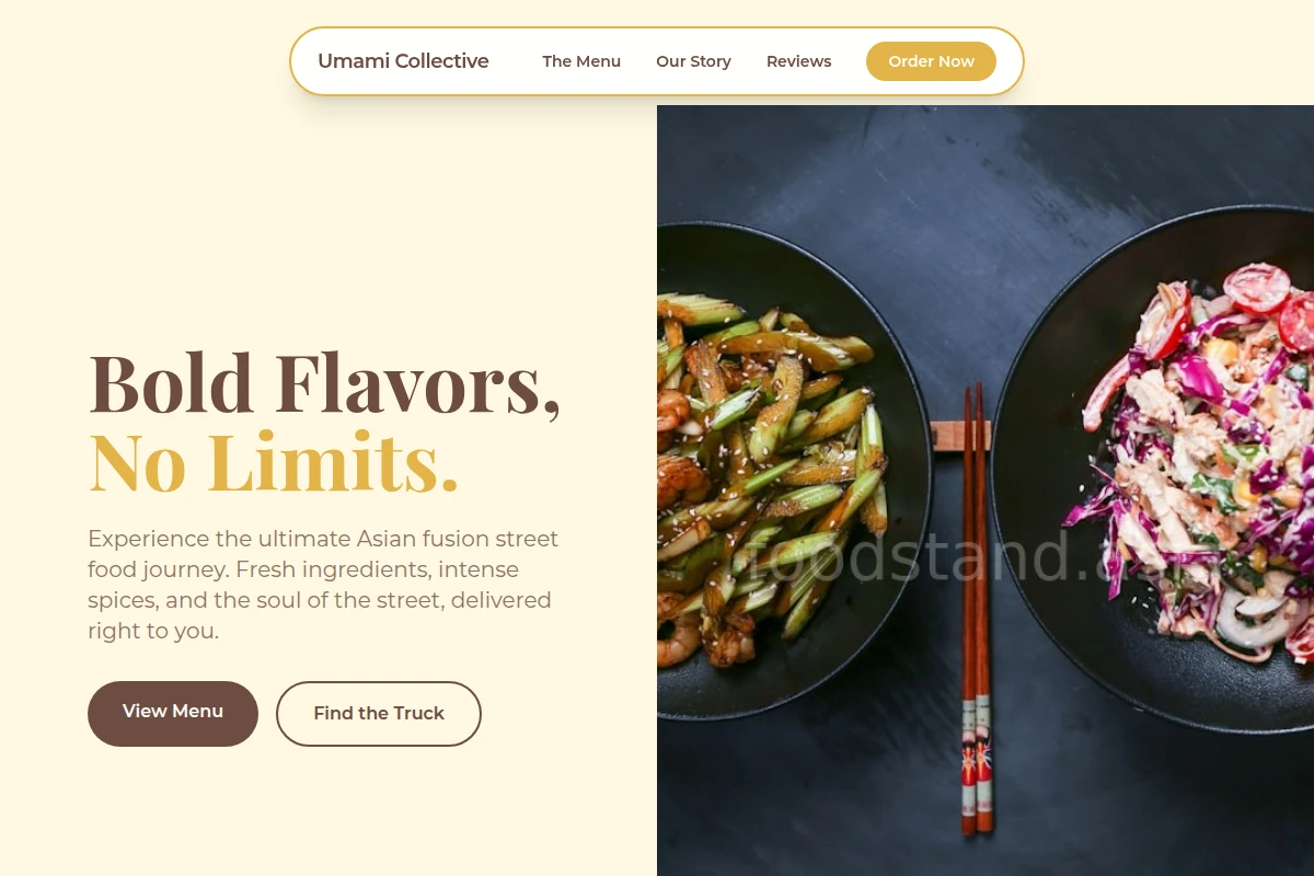 Truck Asian Fusion Food