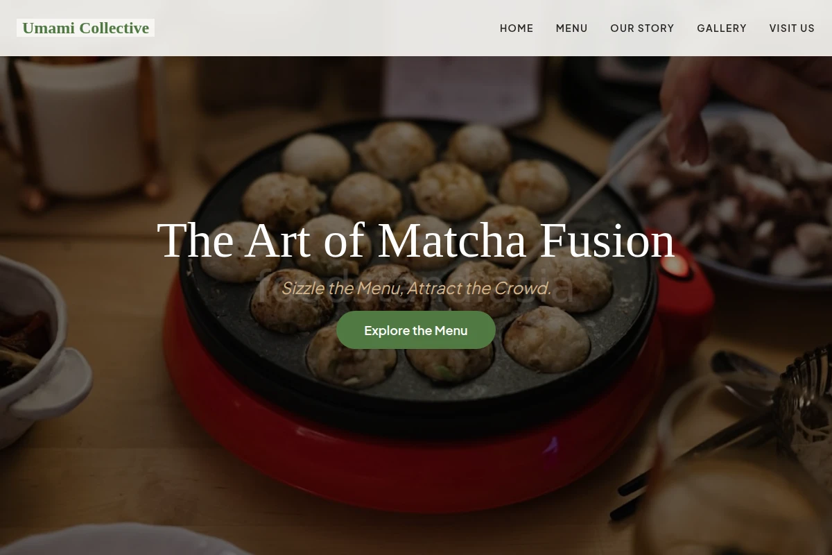 Matcha Asian Fusion Food