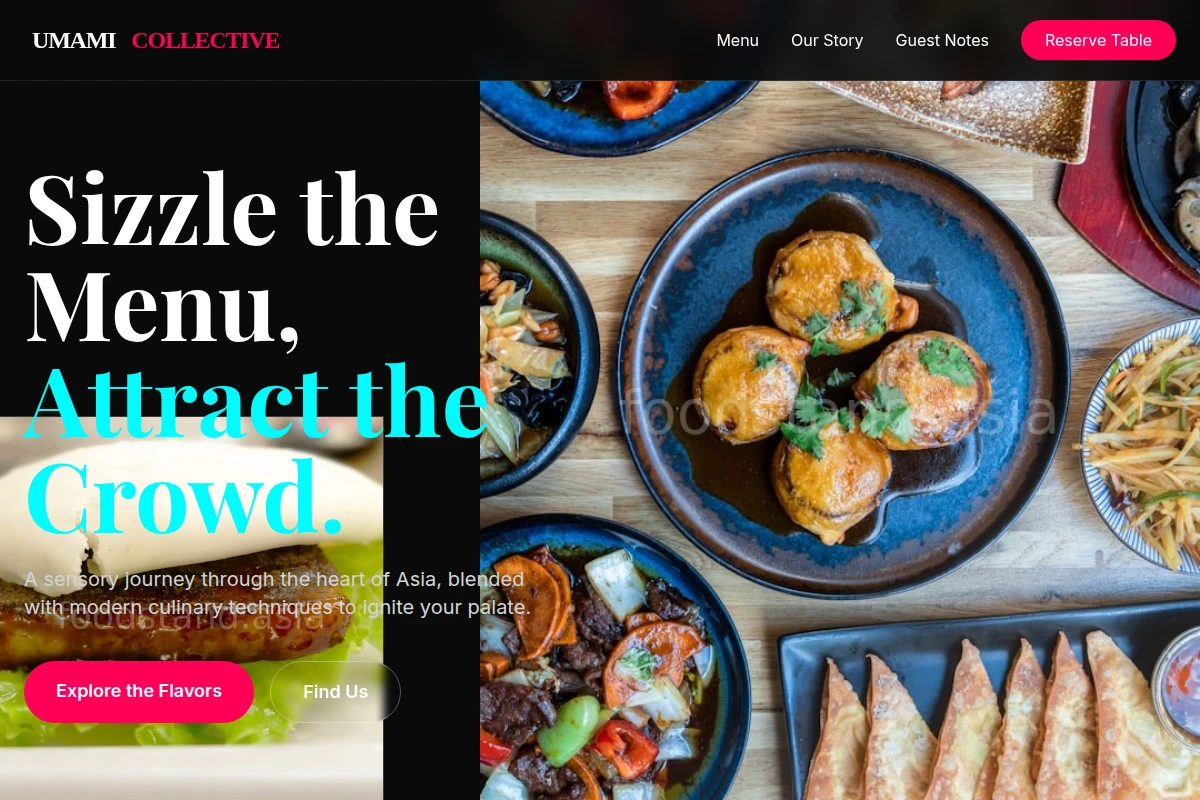 Steam Asian Fusion Food