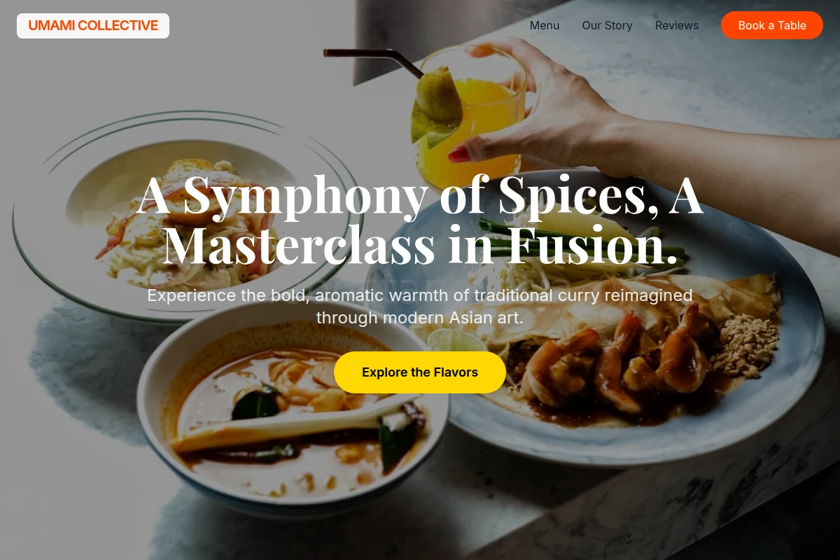 Curry Asian Fusion Food