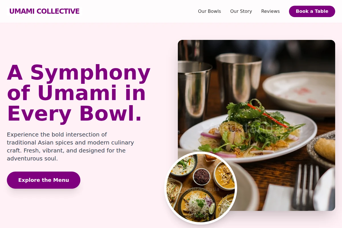 Bowl Asian Fusion Food