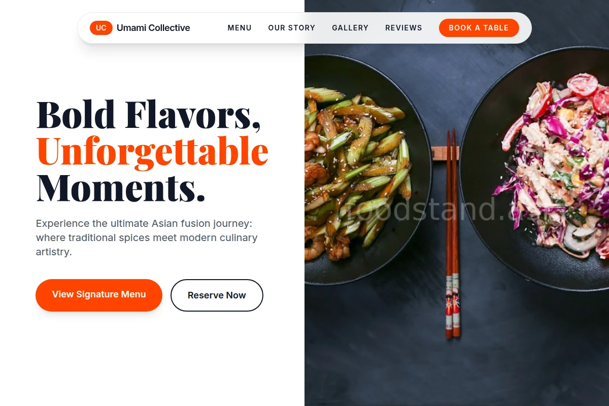 Sauce Asian Fusion Food