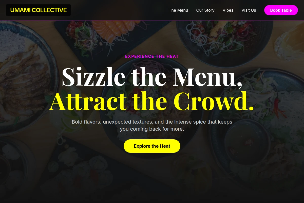 Spicy Asian Fusion Food