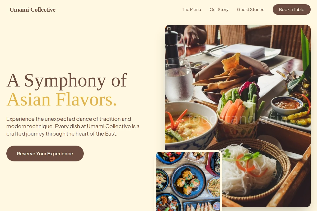 Authentic Asian Fusion Food