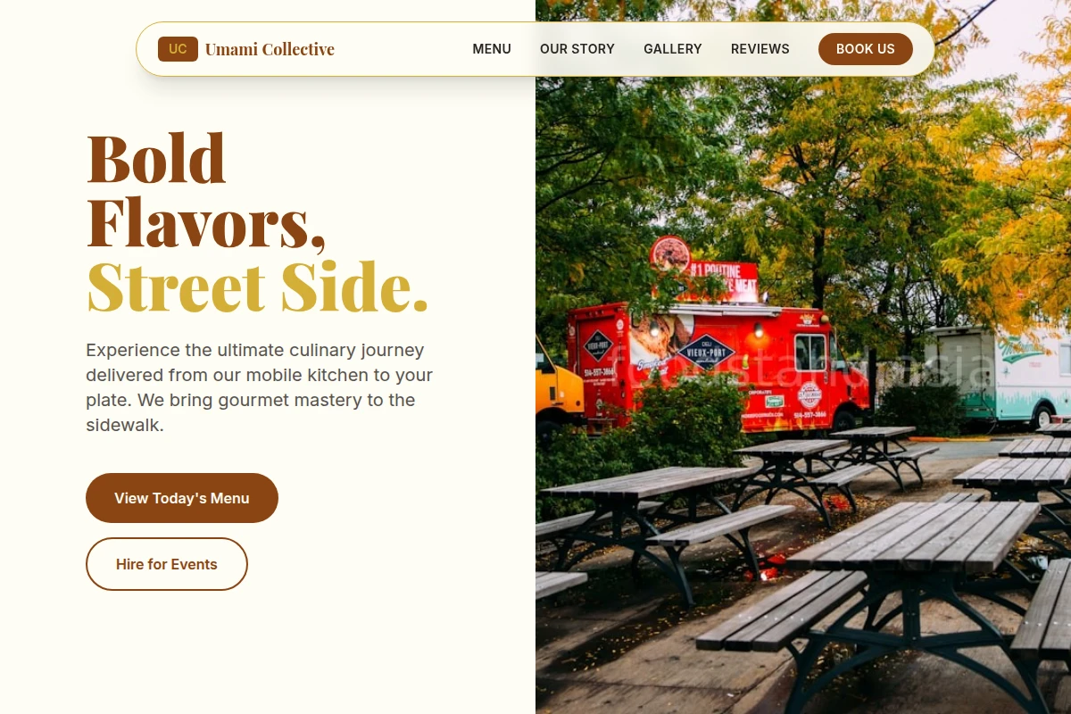 Plate Food Truck