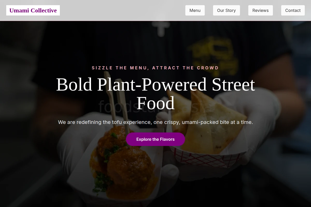 Tofu Food Truck