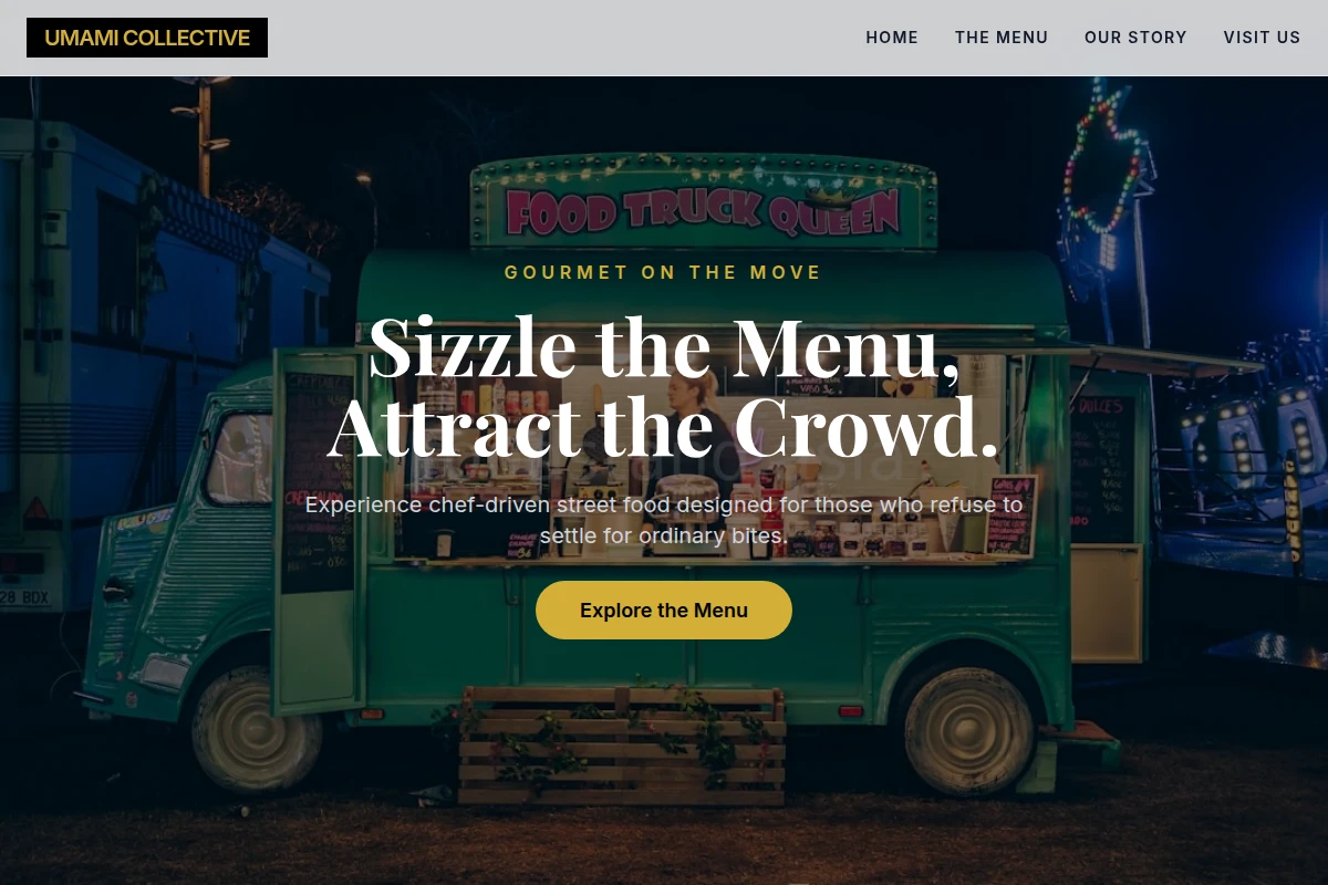Kiosk Food Truck