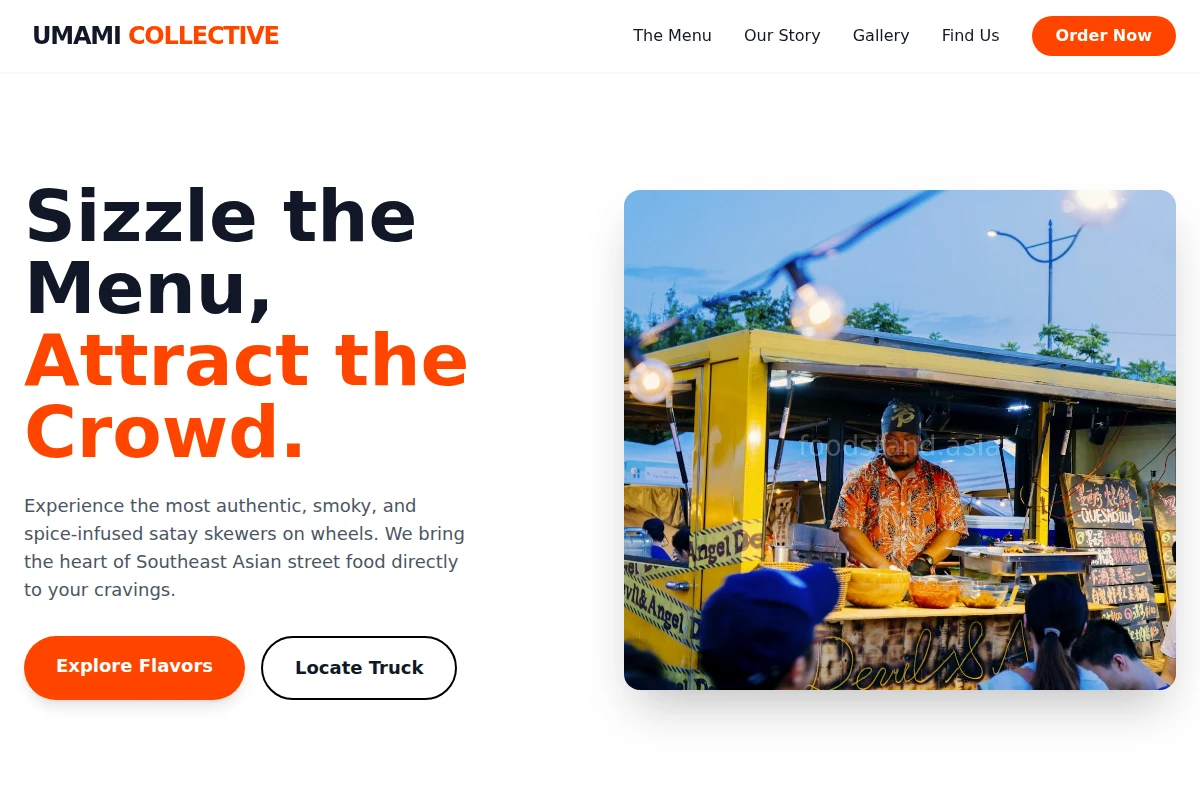 Satay Food Truck