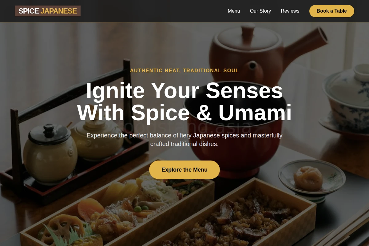 Spice Japanese Food