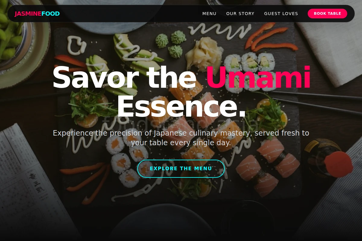 Jasmine Japanese Food