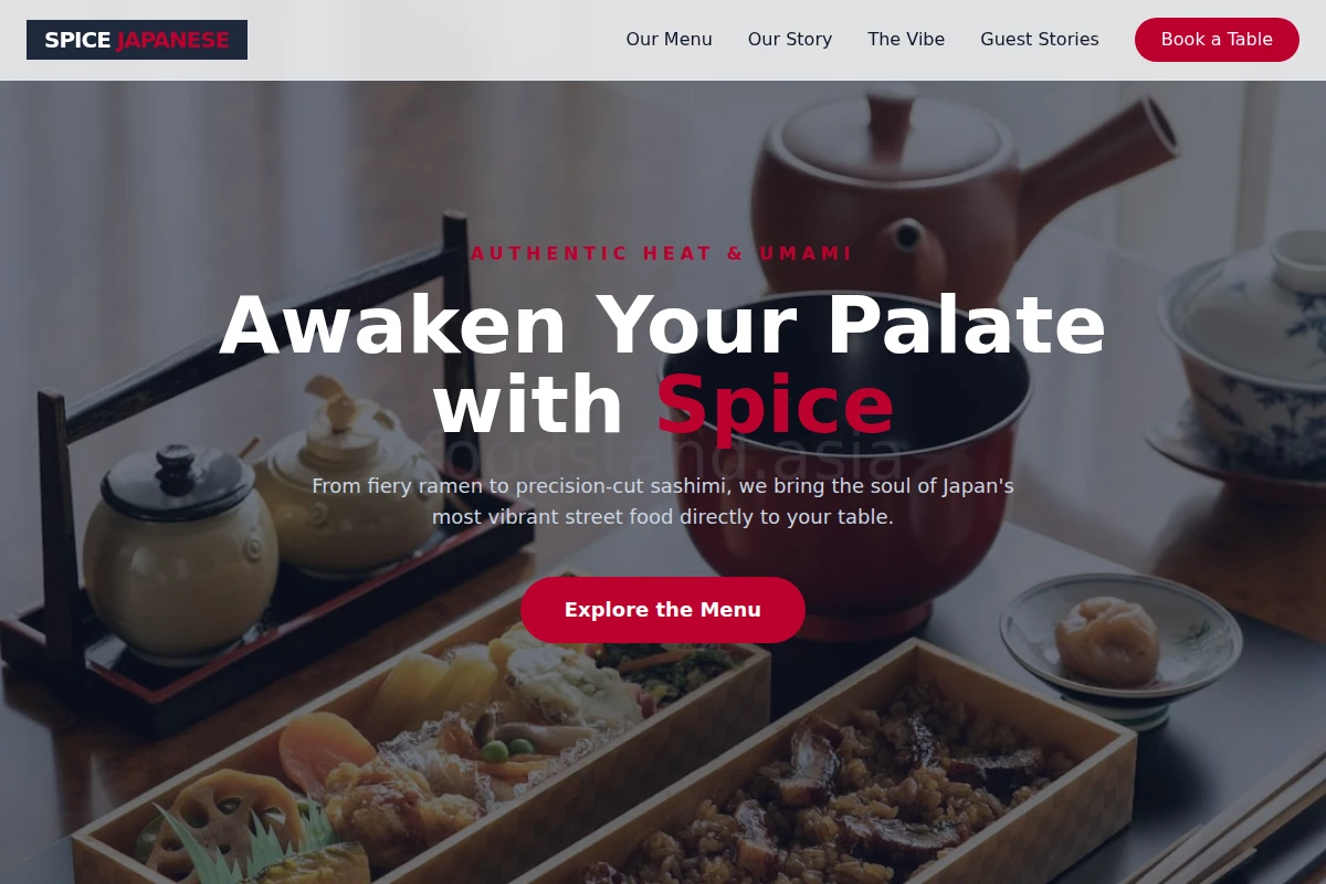 Spice Japanese Food