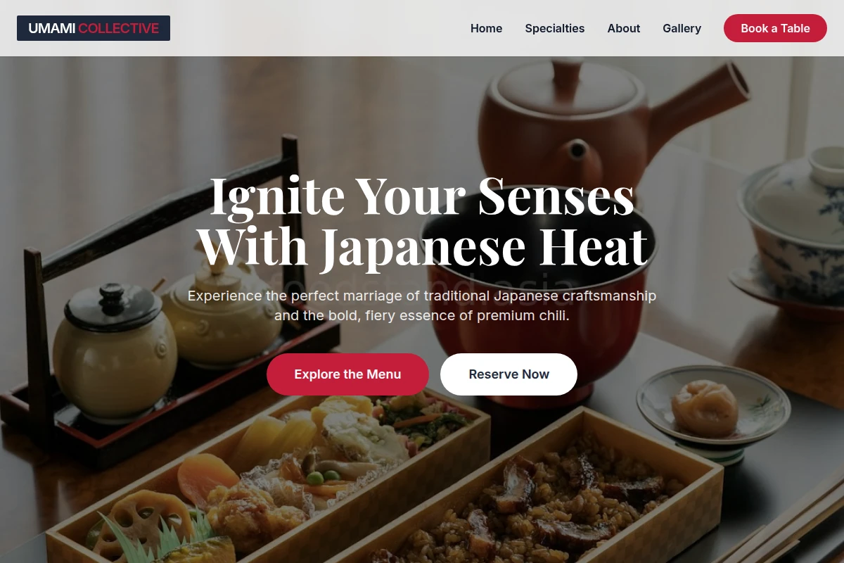 Chili Japanese Food