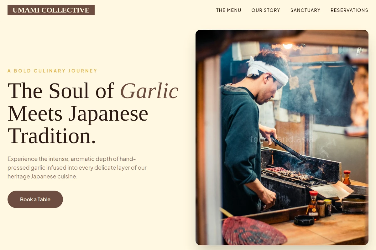 Garlic Japanese Food