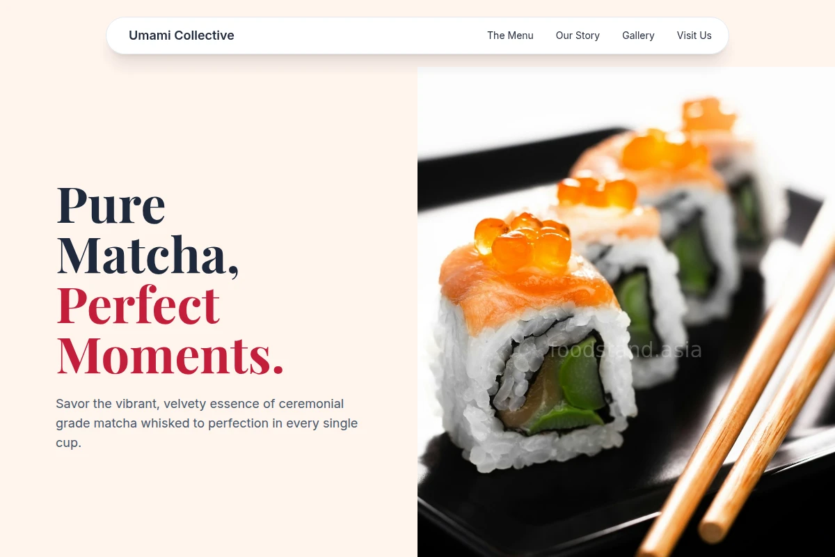 Matcha Japanese Food