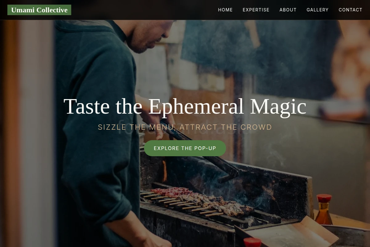 PopUp Japanese Food