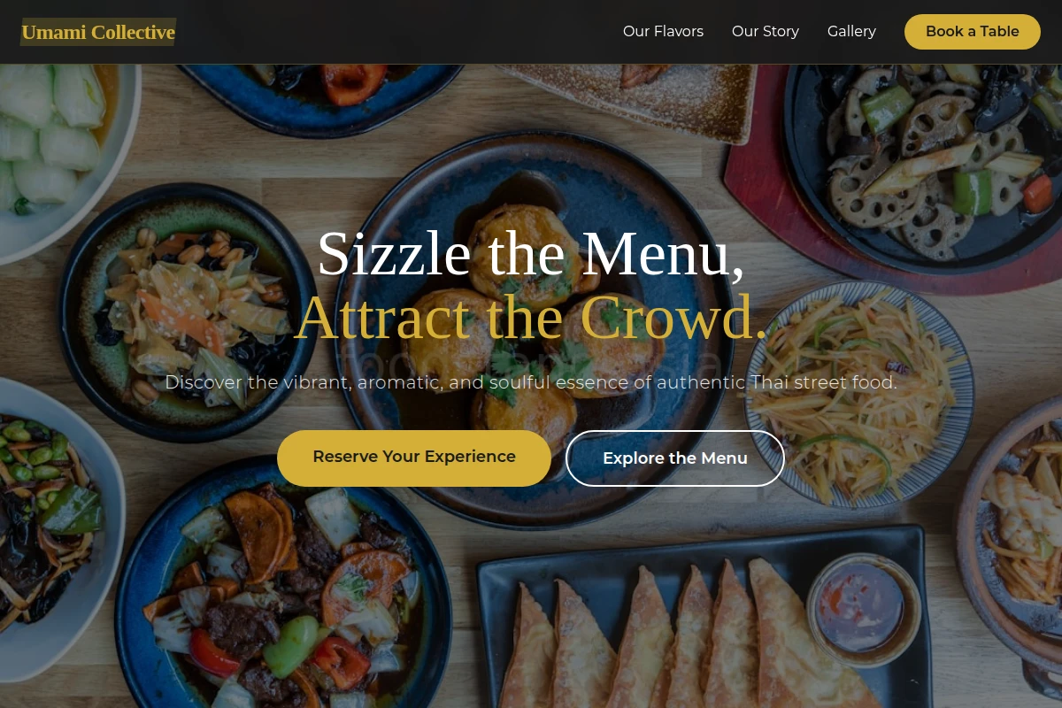 Sizzle Thai Food