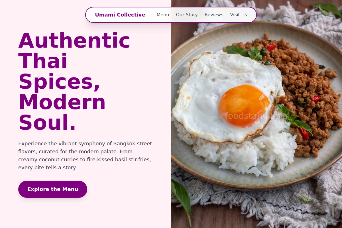 Savory Thai Food