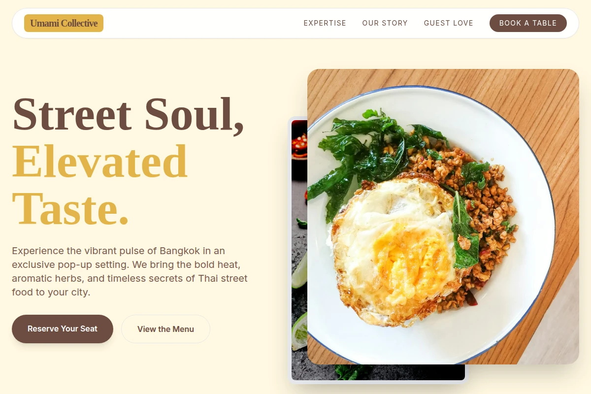 PopUp Thai Food