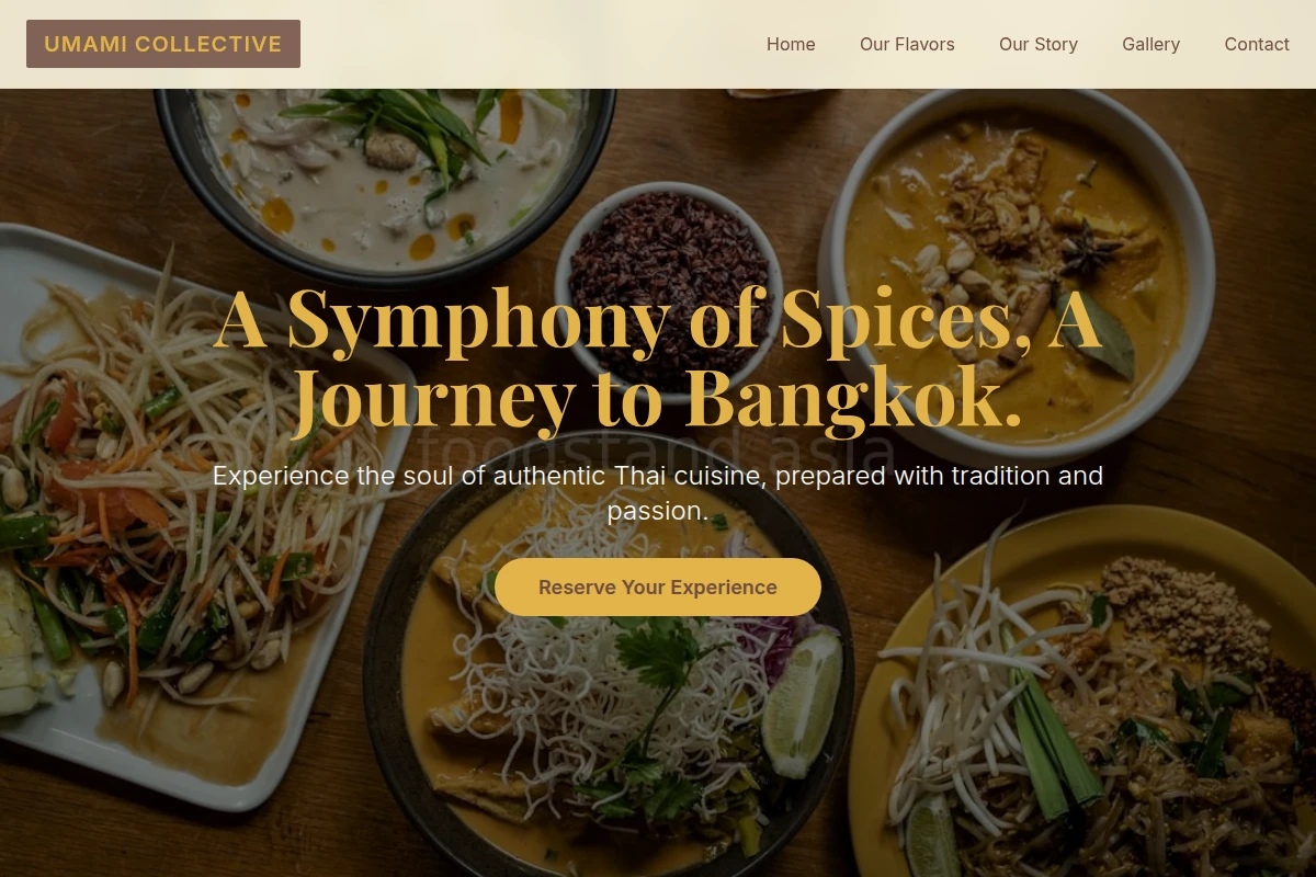 Authentic Thai Food
