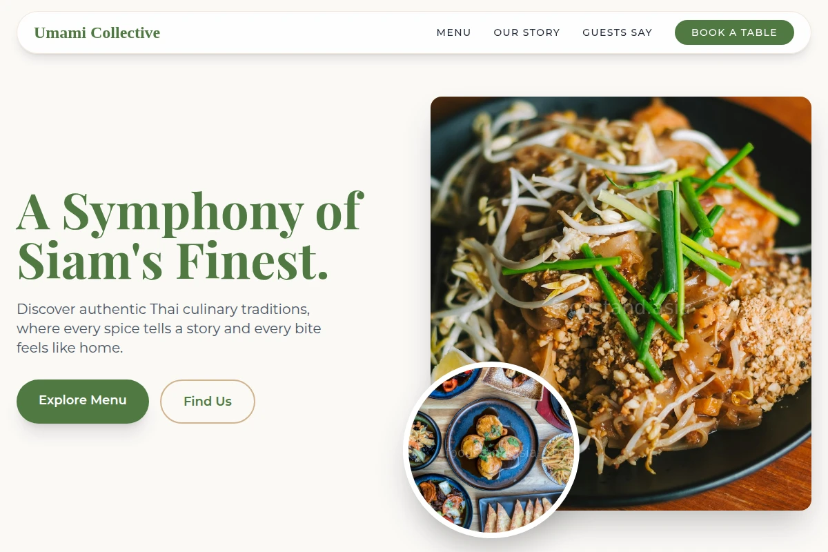 Savory Thai Food