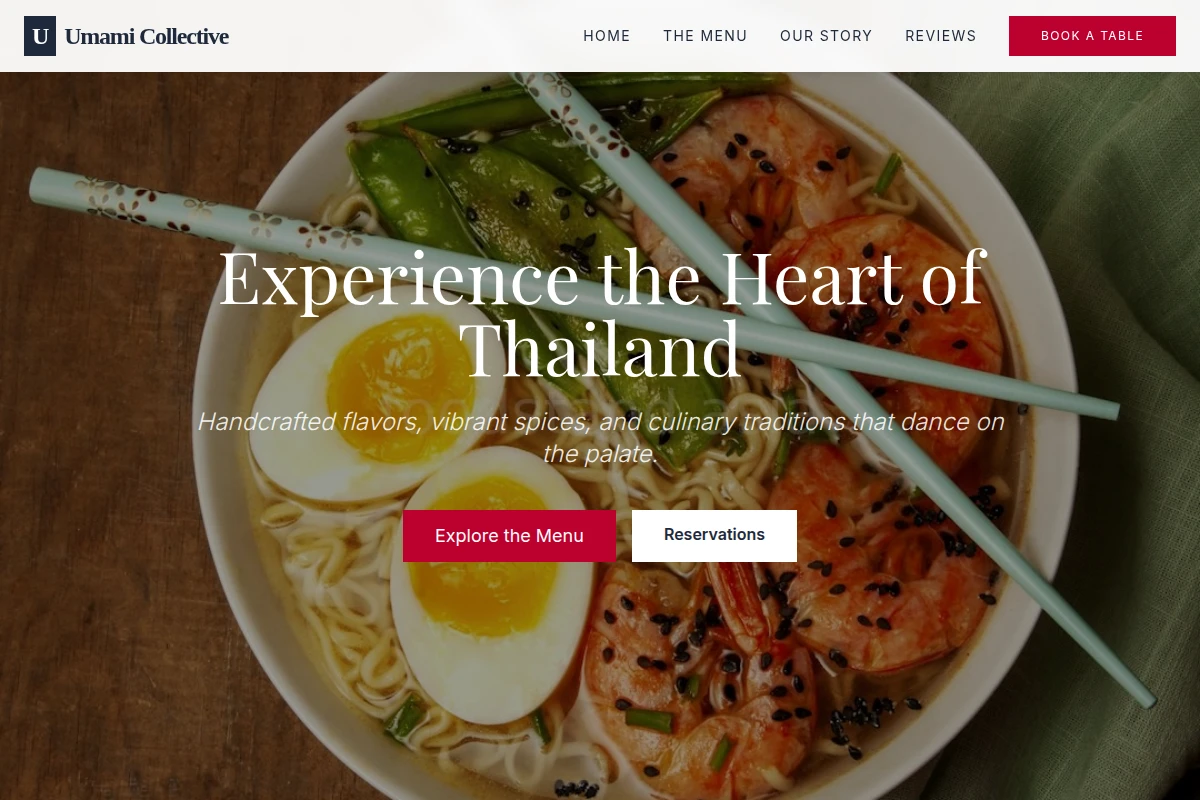Fresh Thai Food