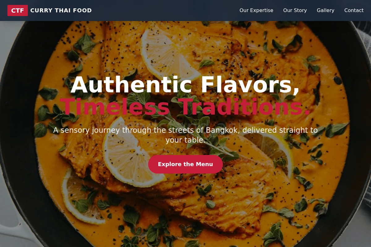 Curry Thai Food