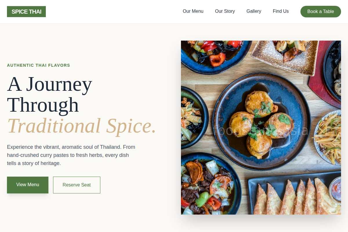 Spice Thai Food