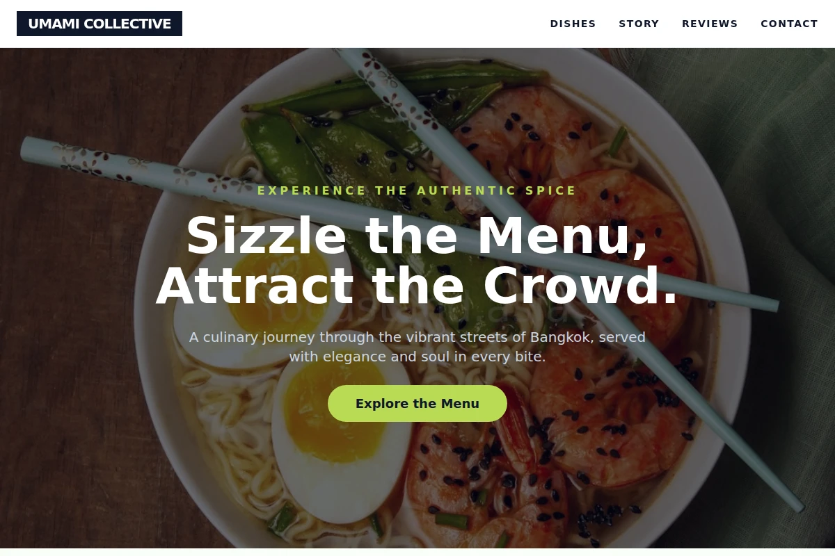 Savory Thai Food