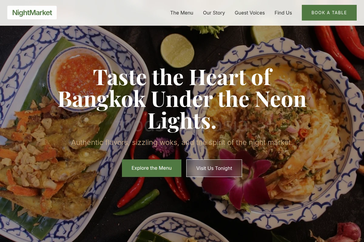 NightMarket Thai Food