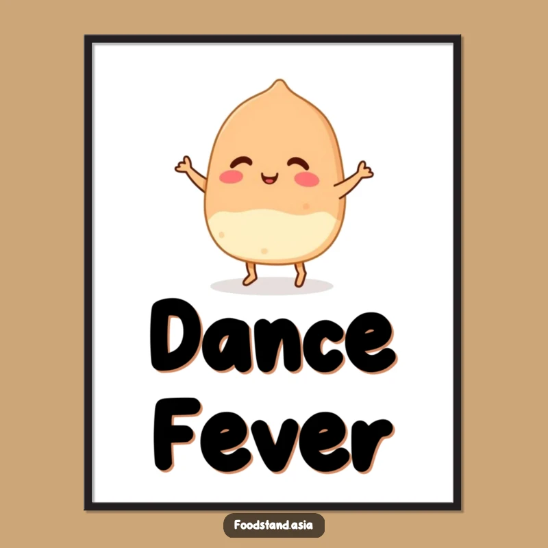 Funny Takoyaki Dance Digital Art: Instant Joy and Hilarious Foodie Gift!