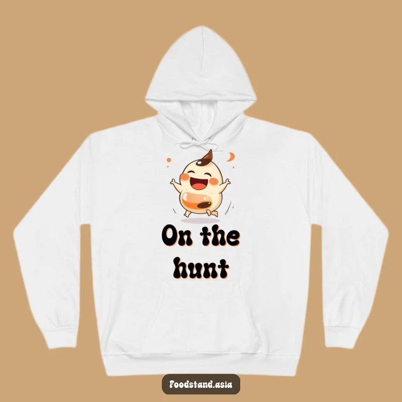 Cozy Funny Dumpling Chase Hoodie: Stay Warm with Laughs, Perfect Funny Gift!
