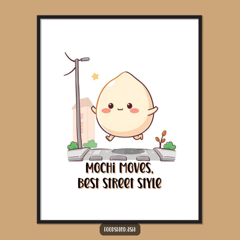 Free Printable Mochi Wall Art: Funny Downloadable Decor for a Playful, Energetic Space