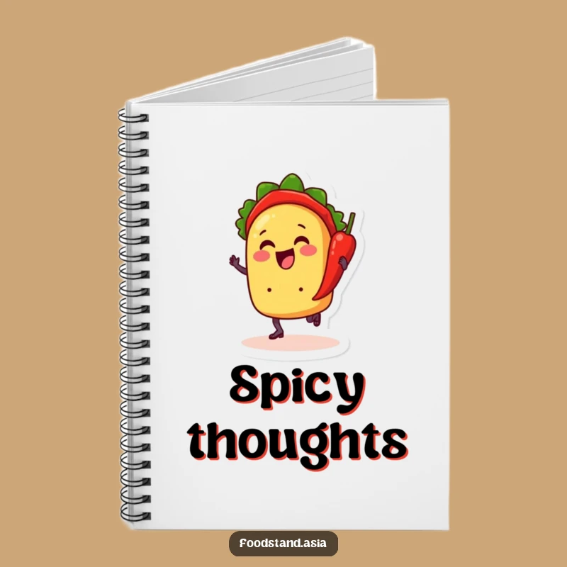 Funny Taco Dancing Notebook: Fiesta Notes - Great Funny Gift Idea