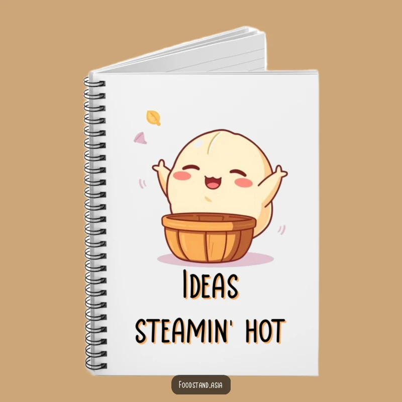 Funny Dumpling Notebook: Giggling Dim Sum Toss for Journaling Gift Fun