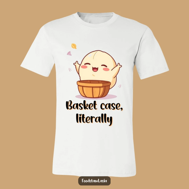 Funny Dumpling T-Shirt: Playful Dim Sum Toss Design for Comedic Gift Seekers